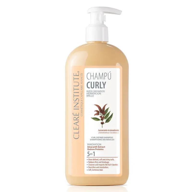 Clearé Institute Lockiges Haar Curly Method Shampoo 400 Ml
