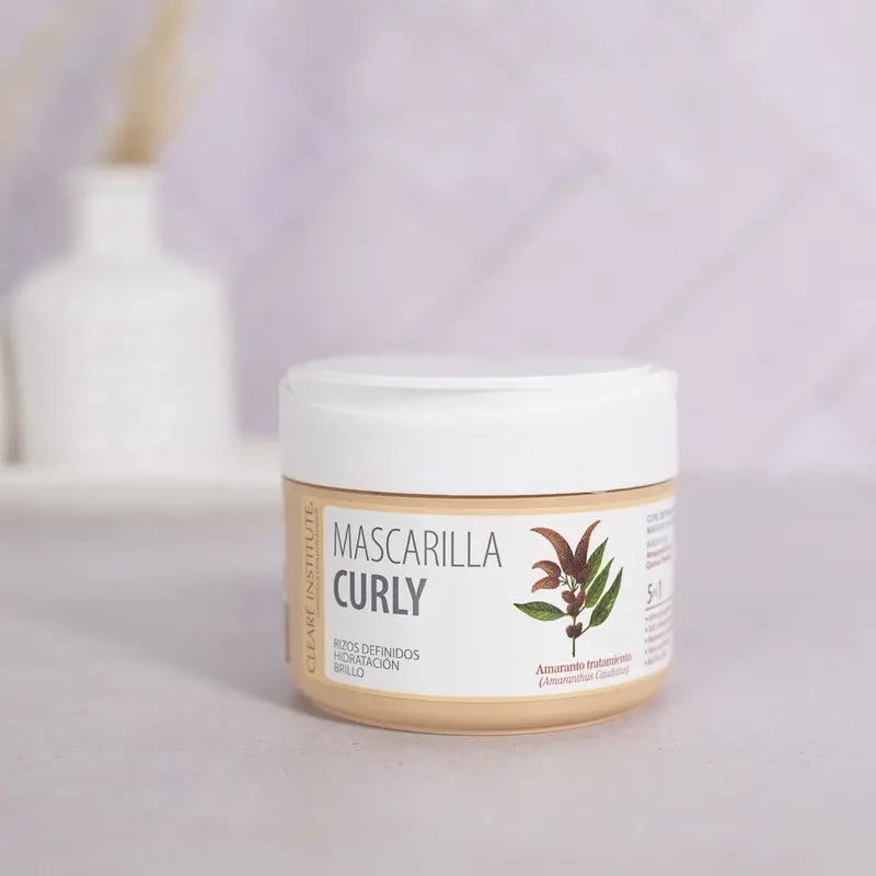 Clearé Institute Lockiges Haar Lockenmethode Maske 300 Ml