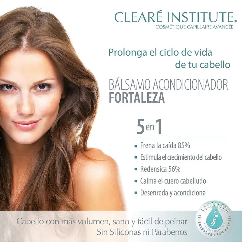 Clearé Institute Anti-Haarausfall Stärkungsmittel 200 Ml.