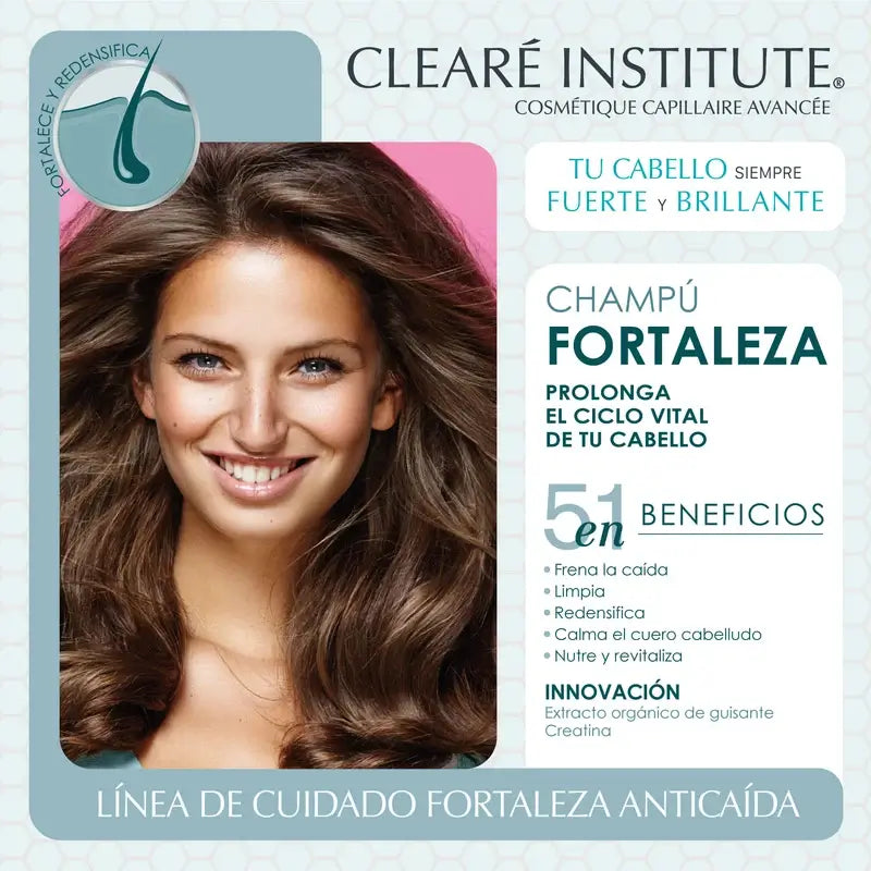 Clearé Institut Anti-Haarausfall Shampoo 400 ml.