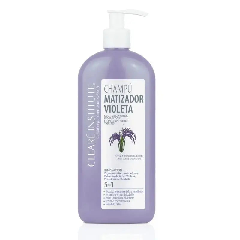 Clearé Institut Violett Schimmerndes Shampoo 400 Ml