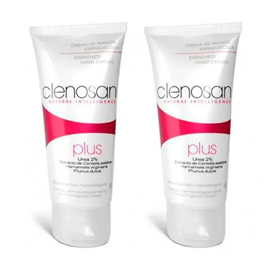 Clenosan Duplo Crema de Manos Enriquecida Plus 2 x 50 ml