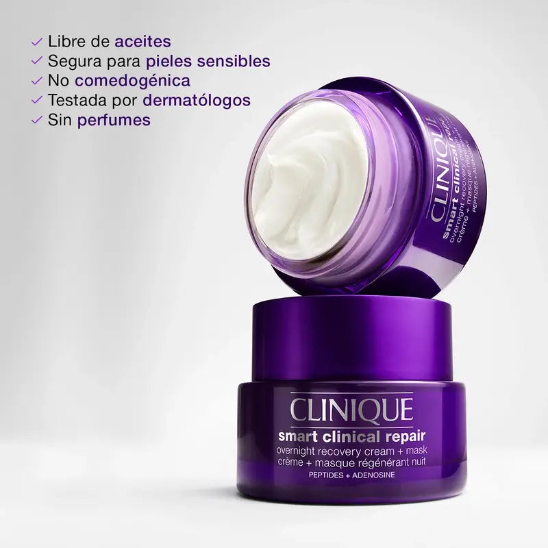 Clinique Smart Clinical Repair Cream Anti-Aging-Nachtmaske, 50 ml