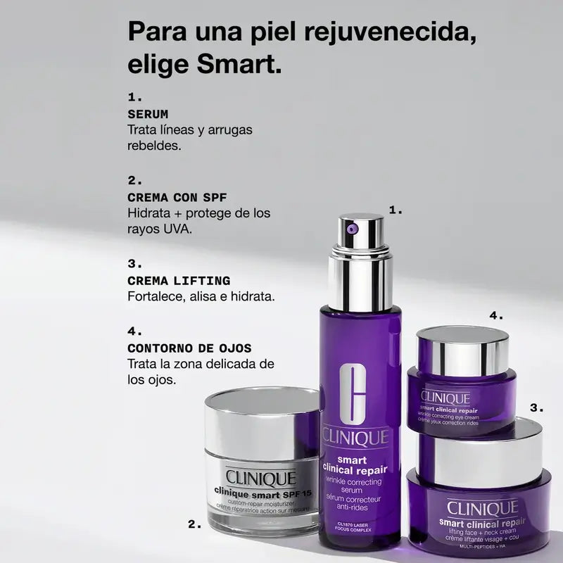 Clinique Smart Clinical Repair Anti-Aging Gesicht und Hals, 50 ml