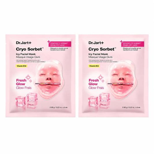 Dr. Jart+ Cryo Sorbet Eisige Gesichtsmaske, 2er-Pack