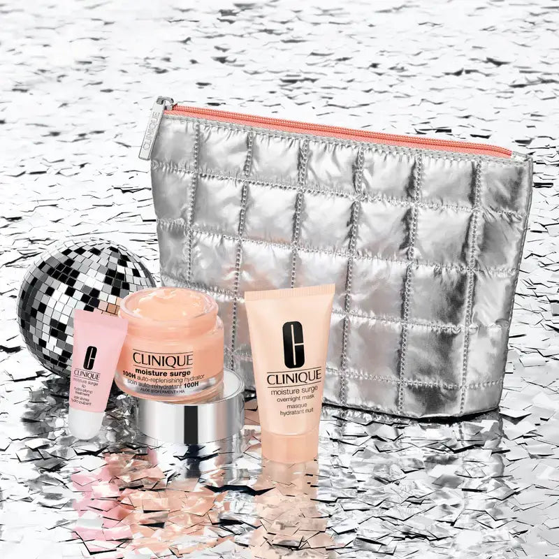 Clinique Moisture Surge 100H Weihnachten Limited Edition Geschenk-Set + 2 Geschenke