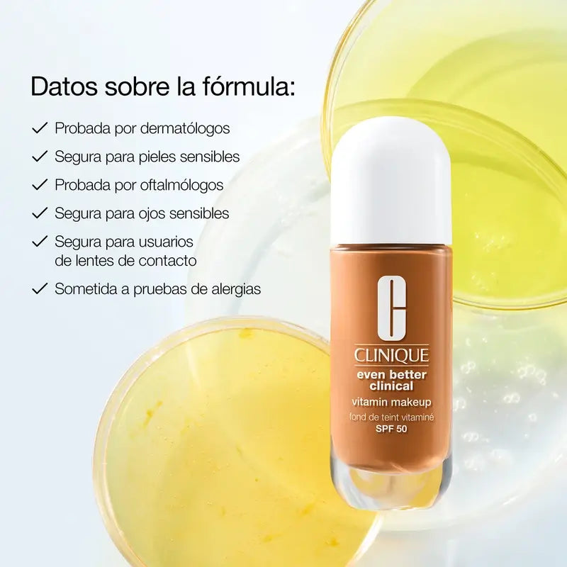 Clinique Even Better Vitamin Makeup Makeup Foundation Spf50 Light Medium Cool 1, 30 ml