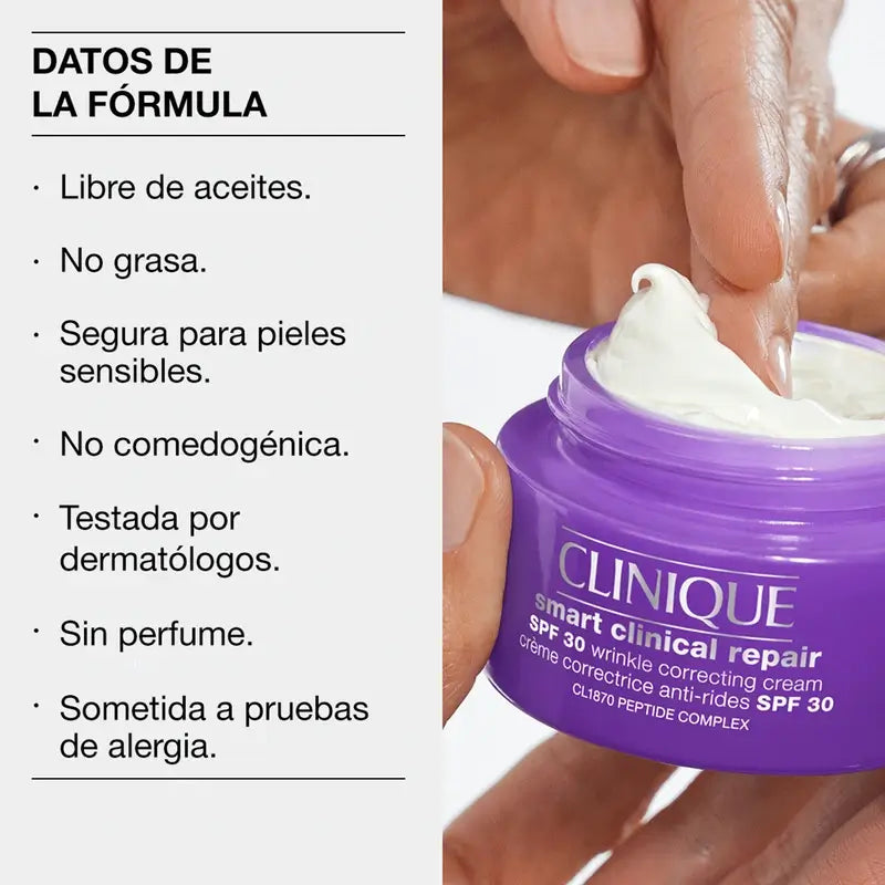 Clinique Smart Clinical Repair Anti-Ageing Creme SPF30, 50 ml