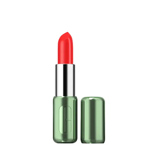Clinique Pop Longwear Satin Poppy Pop Lippenstift, 3,9 Gramm