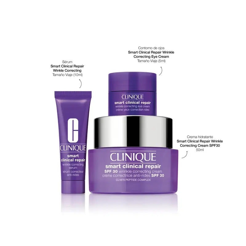 Clinique Tagescreme-Set SPF30 Smart Anti-Ageing 50 ml + 2 Gratis-Geschenke