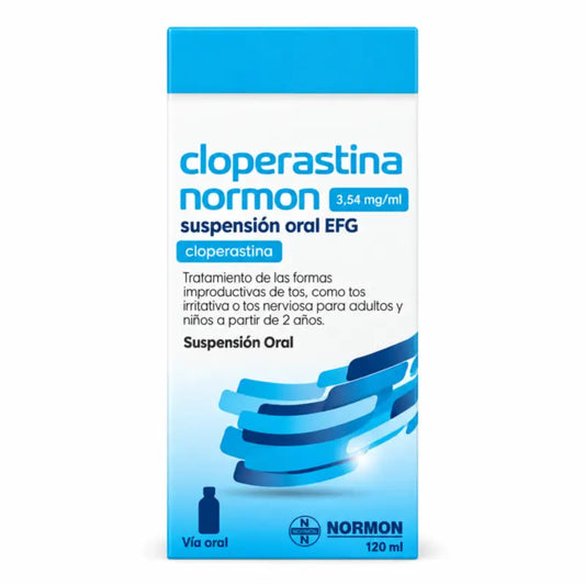 Cloperastin Normon Efg 3,54 Mg/ ml Suspension zum Einnehmen 120 ml