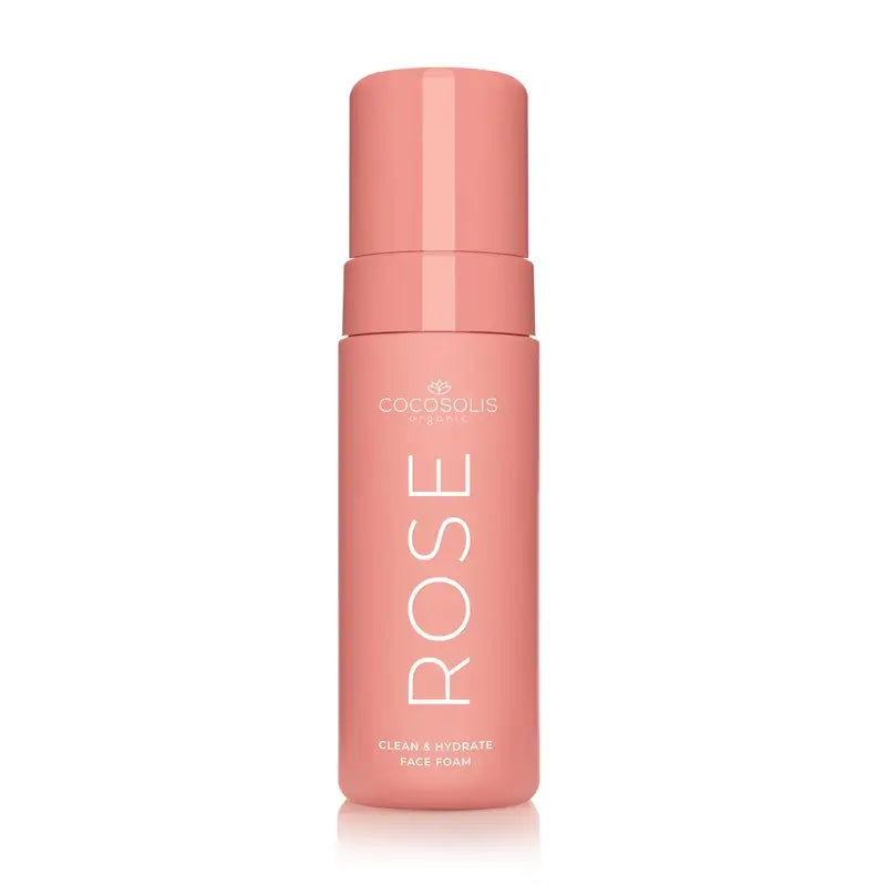 Cocosolis Rose Clean & Hydrate Gesichtsschaum , 150 ml