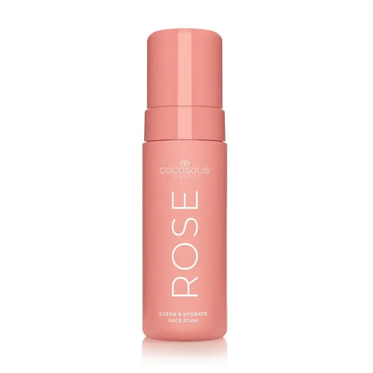 Cocosolis Rose Clean & Hydrate Gesichtsschaum , 150 ml