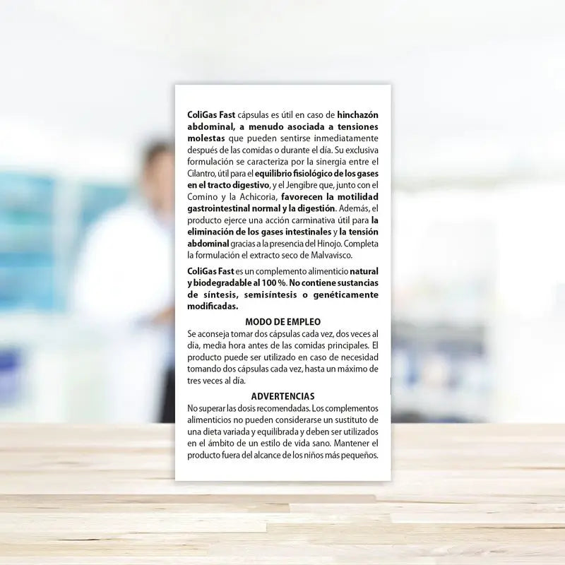 Aboca Coligas Schnell, 50 Kapseln