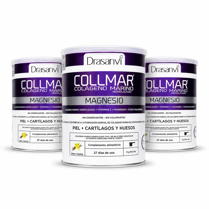 Collmar Drasanvi Magnesium Vanille , 3X300 Gr