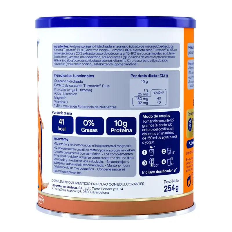 Colnatur Complex Collagen Kurkuma Pfirsich-Geschmack, 254 g