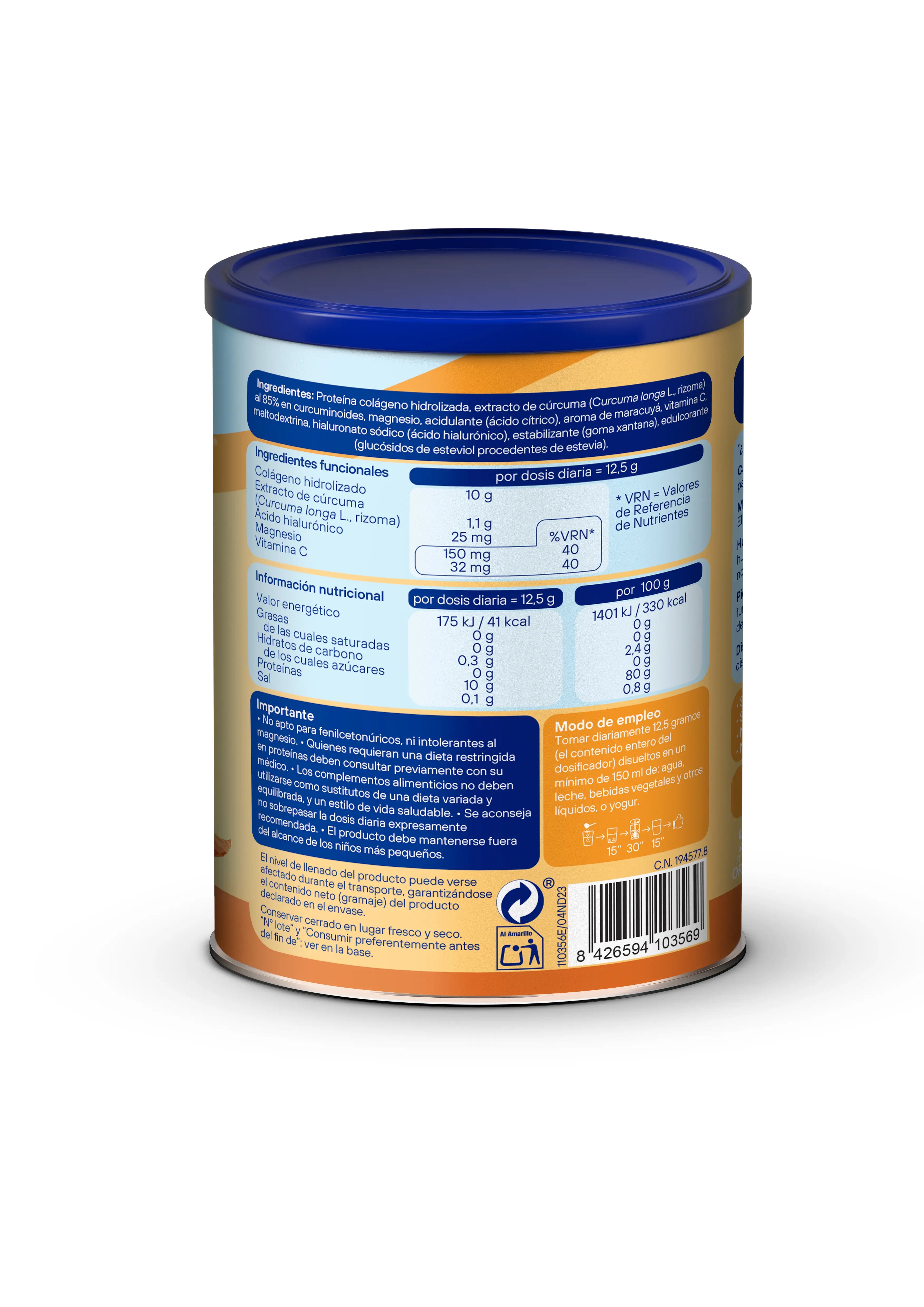 Colnatur Complex Kurkuma, 250 g