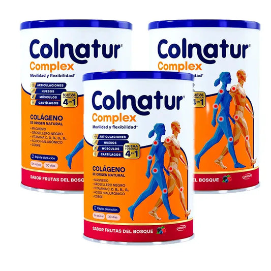 Colnatur Complex Waldbeeren-Geschmack Packung 3 x 345 Gramm