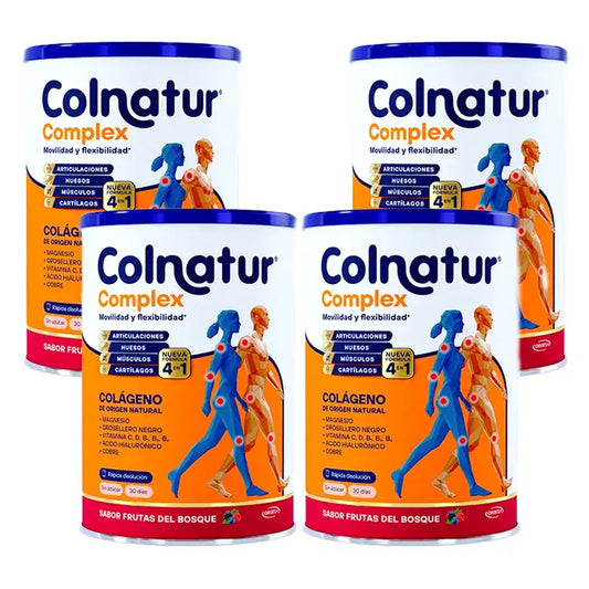 Colnatur Complex Waldbeeren-Geschmack Packung 4 x 345 Gramm