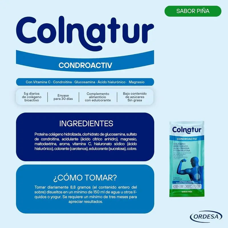 Colnatur Chondroactiv 8,8 Gr, 30 Einheiten
