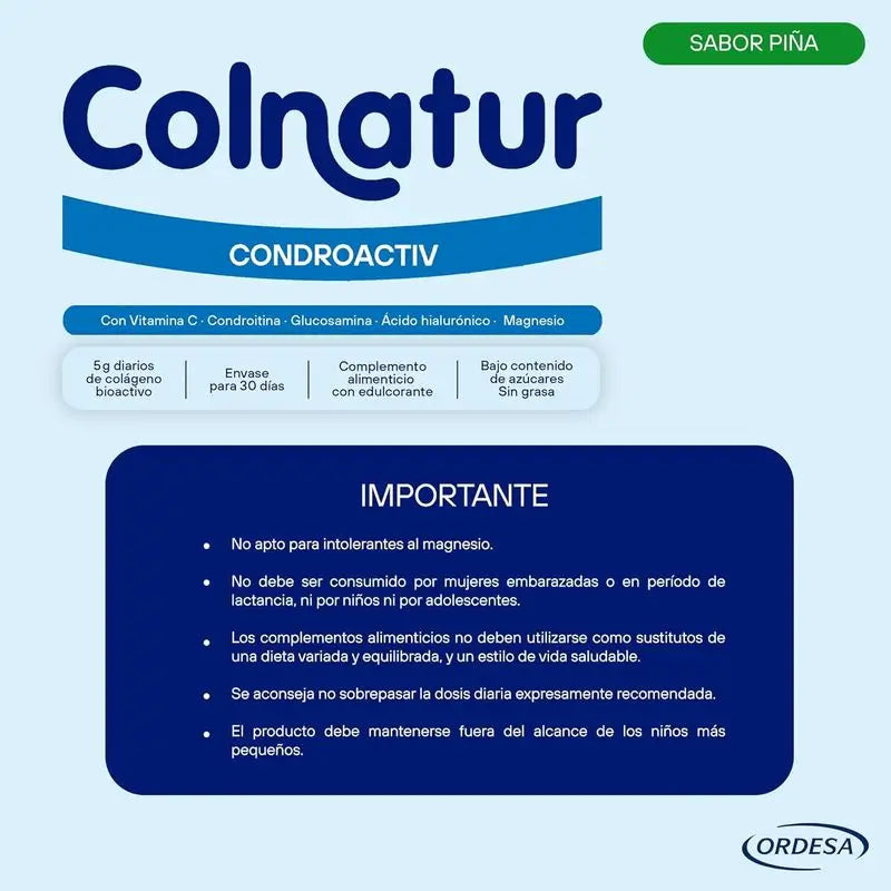 Colnatur Chondroactiv 8,8 Gr, 30 Einheiten