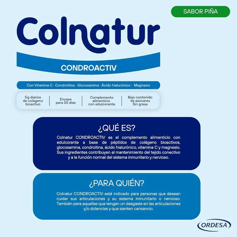 Colnatur Chondroactiv 8,8 Gr, 30 Einheiten