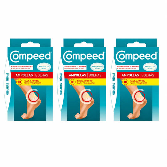 Compeed Blasenpflaster, mittelgroß, 10 Stück, 3er-Pack