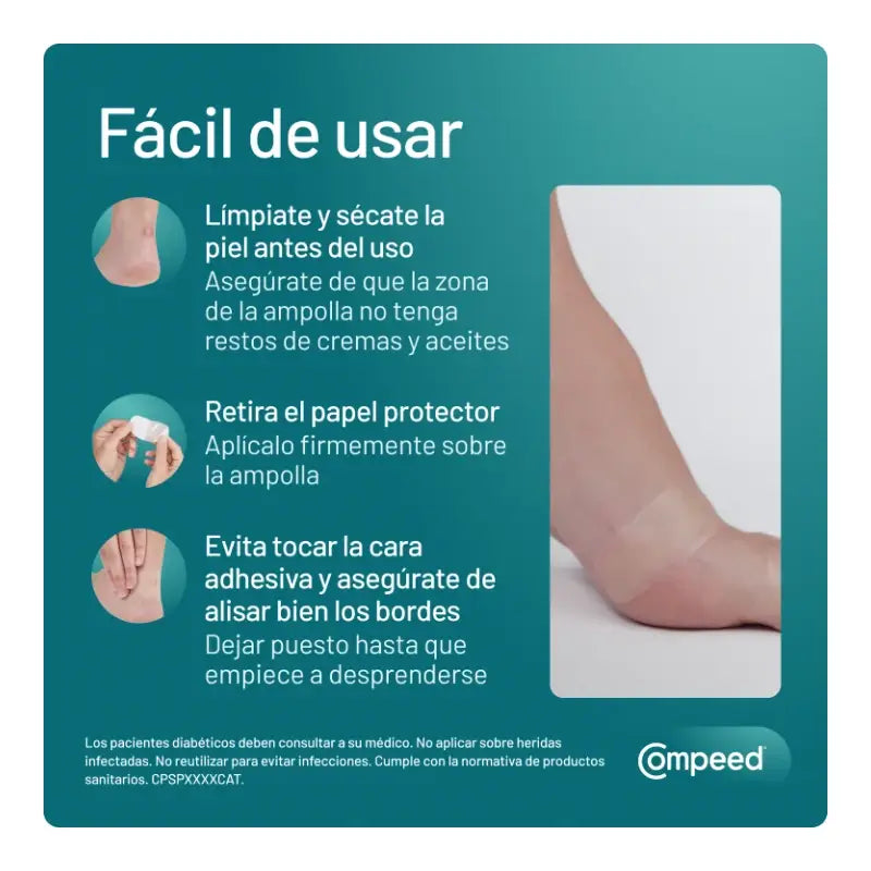 Compeed Dressings Kleine Blasen 6 Einheiten