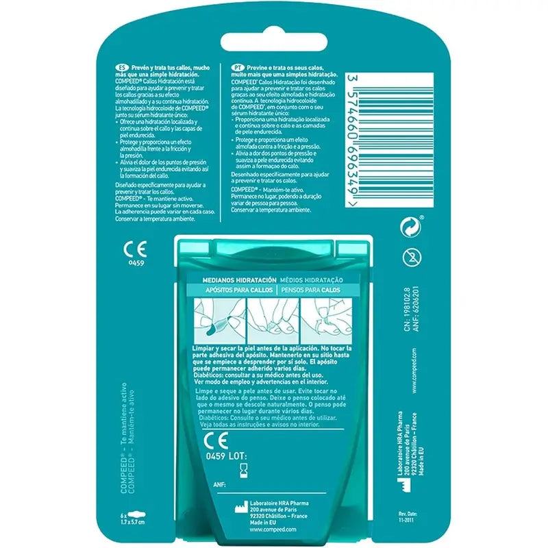 Compeed Schwielenschutz Medium 10 Stück