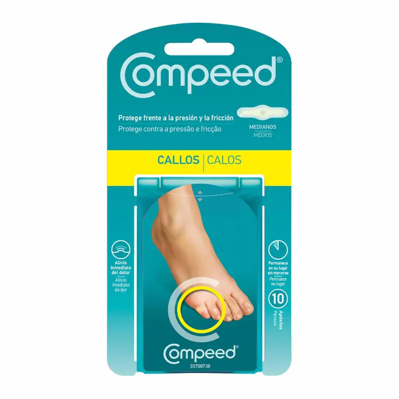 Compeed Calluses Protection Medium 10 units