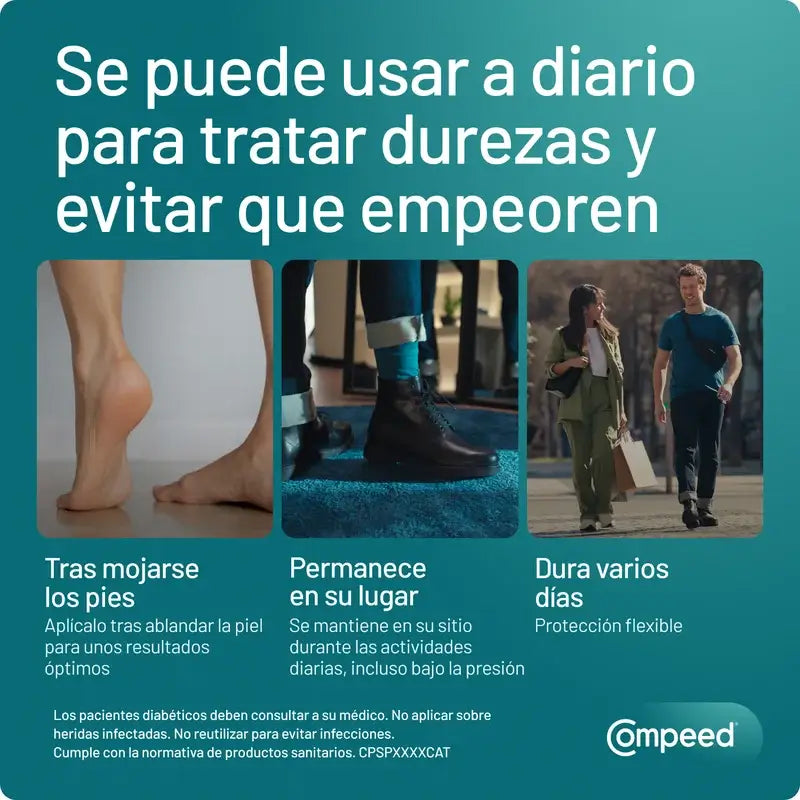 Compeed Dressing Mittlere Härte 6 Einheiten