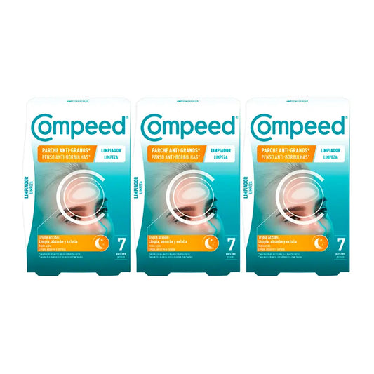 Compeed Triplo Anti-Punkt-Reinigungsmittel, 3x 7 Einheiten
