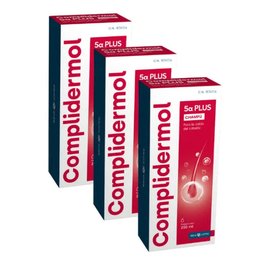 Complidermol Triplo 5 Alfa Haarausfall Shampoo 3 x 200 ml
