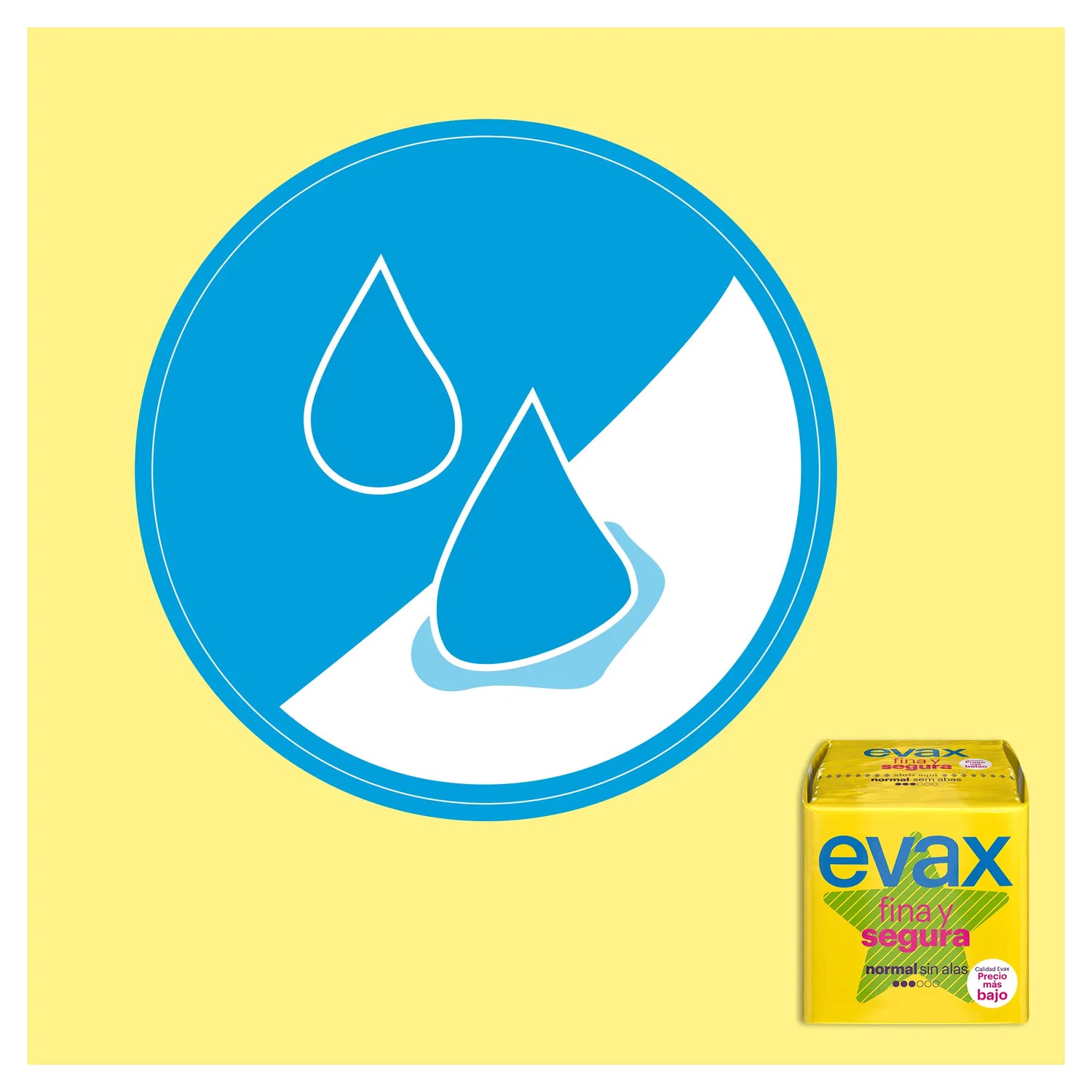Evax Thin & Safe Normal Pads 16 Stück