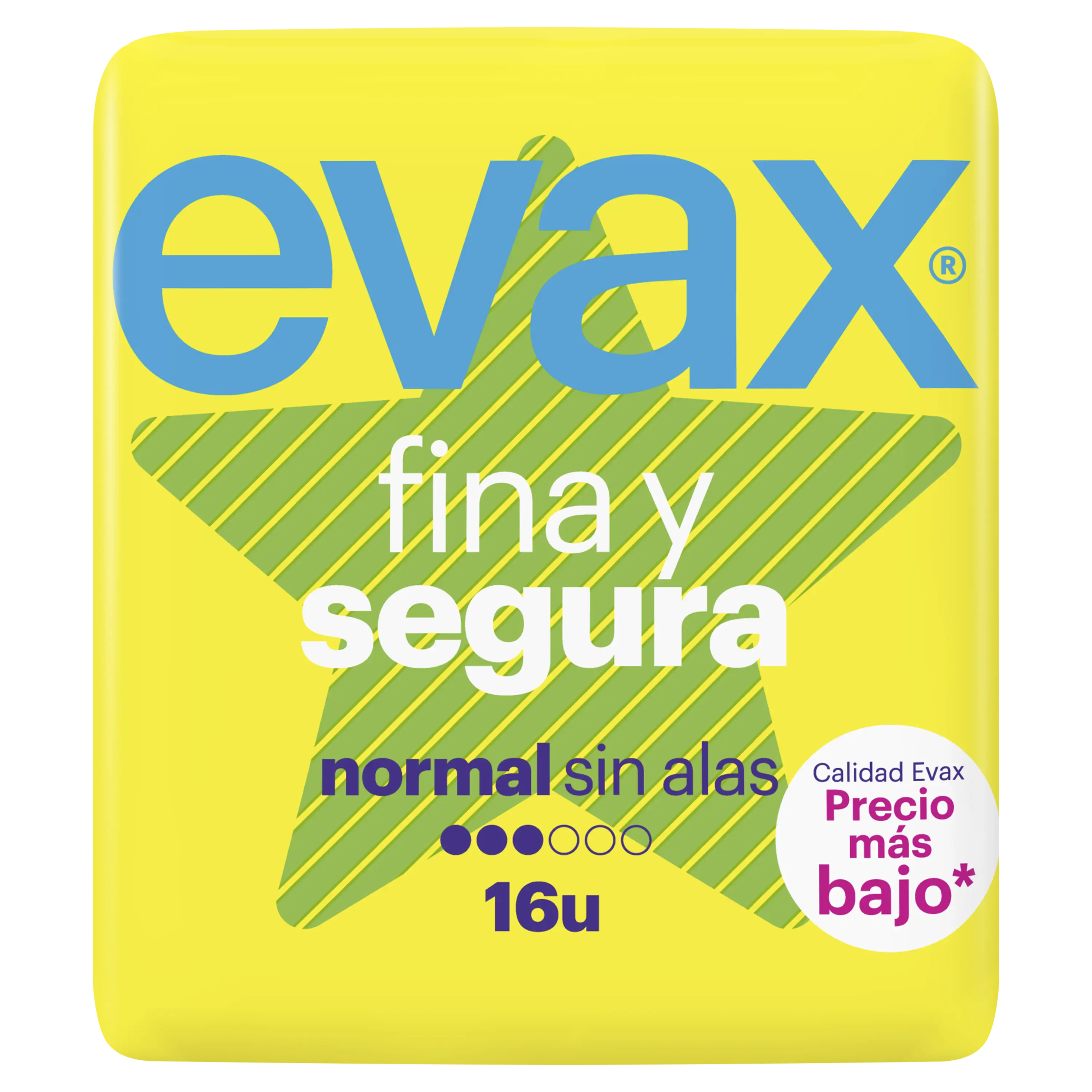 Evax Thin & Safe Normal Pads 16 Stück