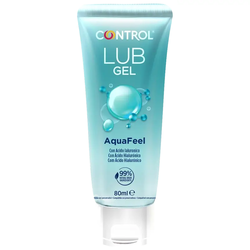 Control Aquafeel Tube Gleitmittel , 80 ml