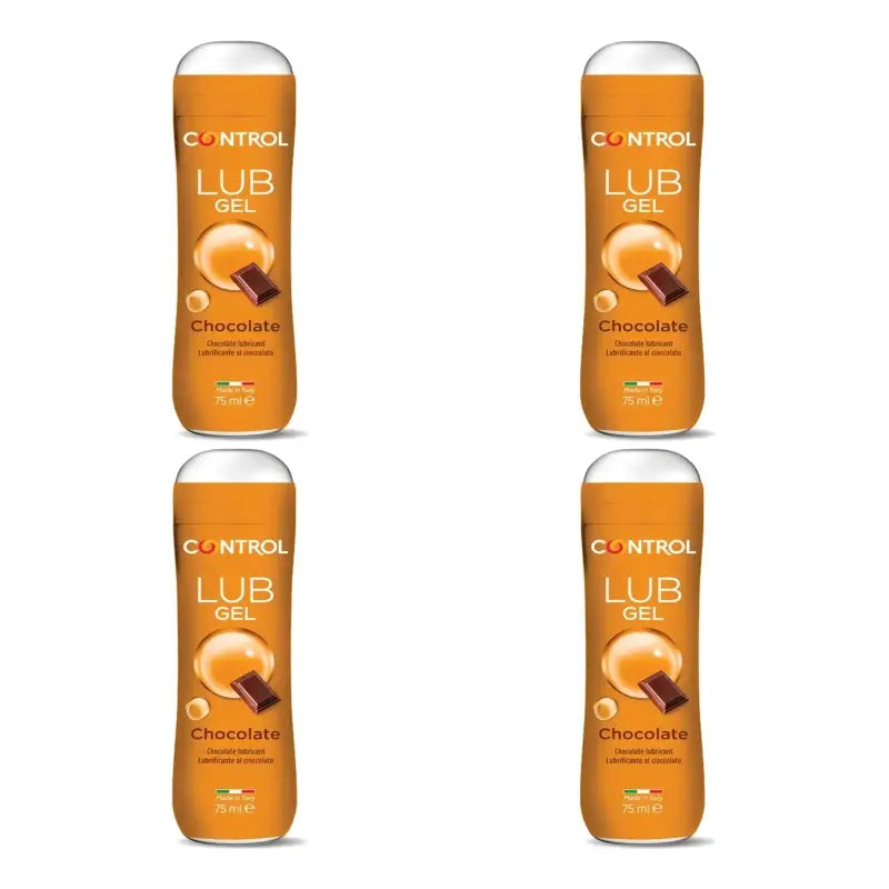 Control Chocolate Lubricant 75 ml, pack of 4