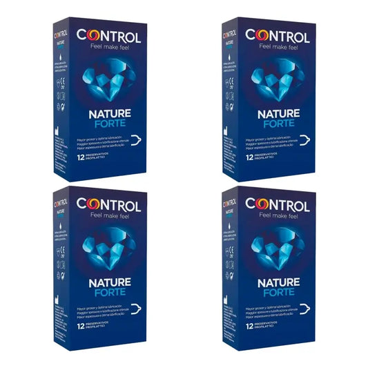 Control Nature Forte Kondome, 12 Stück, 4er-Pack