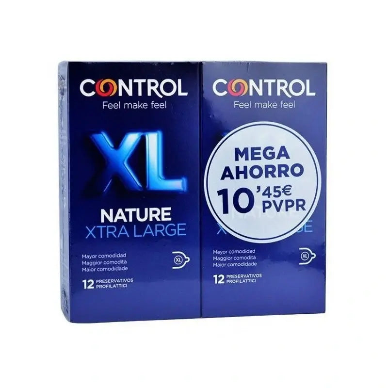 Control Pack Nature Xl, 2x12 Kondome