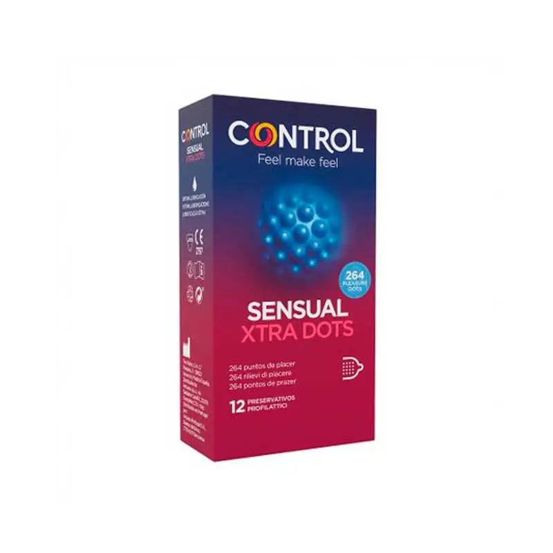 Sensual Control Xtra Dots 12 units