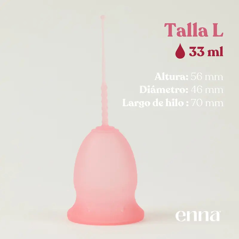 Enna Cycle Original Menstruationstasse ohne Applikator, Größe L