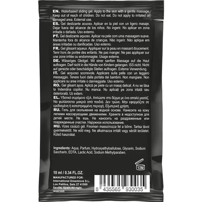Coquette Cosmetics Desire Pocket Kissable Gleitmittel auf Wasserbasis Erdbeere 10 Ml
