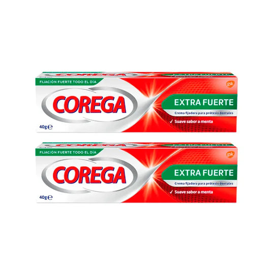 Corega Duplo Super Ultra Creme Extra Stark, 2 x 40 gr
