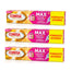 Corega Triplo Max Fixation + Comfort Fixing Cream für Prothesen, 3 x 70 gr