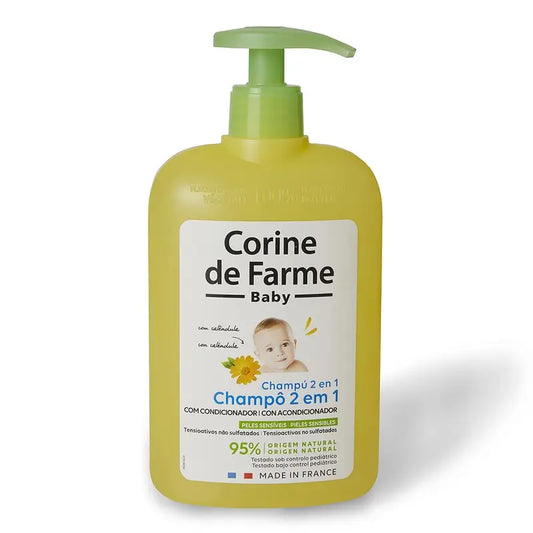 Corine De Farme 2 In 1 Shampoo mit Spülung Calendula, 500 ml