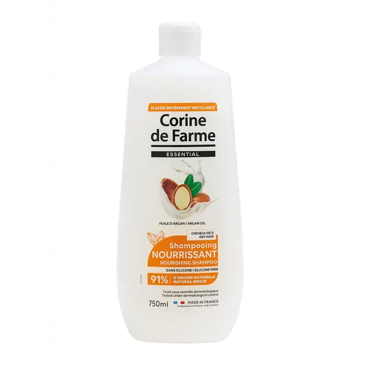 Corine De Farme Pflegendes Shampoo mit Arganöl, 750 ml