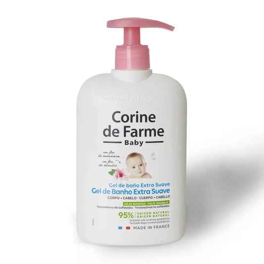 Corine De Farme Almond Blossom Extra Gentle Bath Gel , 500 ml
