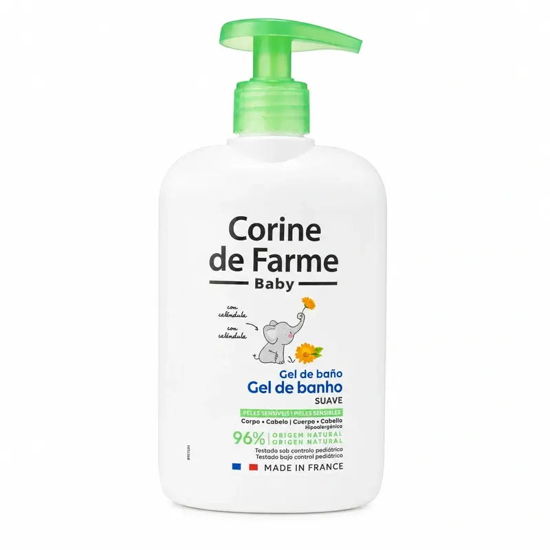 Corine De Farme Ultra-feuchtigkeitsspendendes Duschgel mit Ringelblume, 500 ml