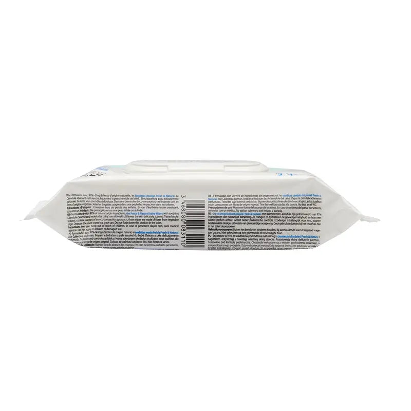 Corine De Farme Frische & Natürliche Biologisch abbaubare Tücher , 70 Stück.