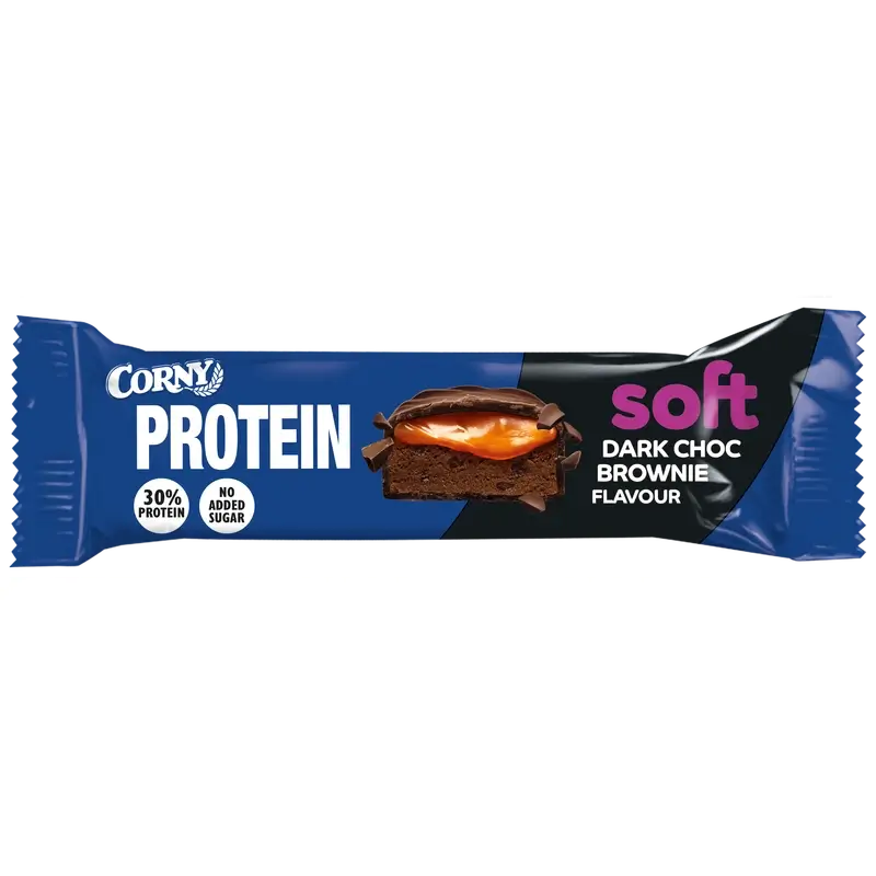 Corny Protein Soft Dark Chocolate Choco Brownie, 45 Gramm